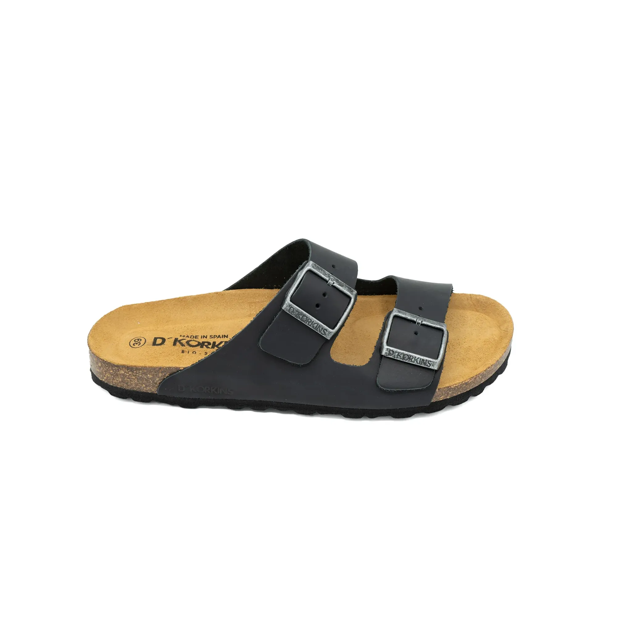 Paris negro cuero engrasado