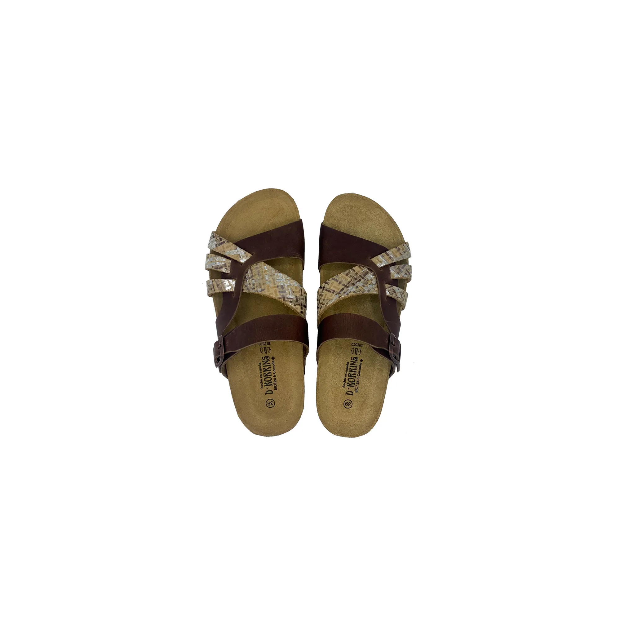 Florencia Marron Trenzado
