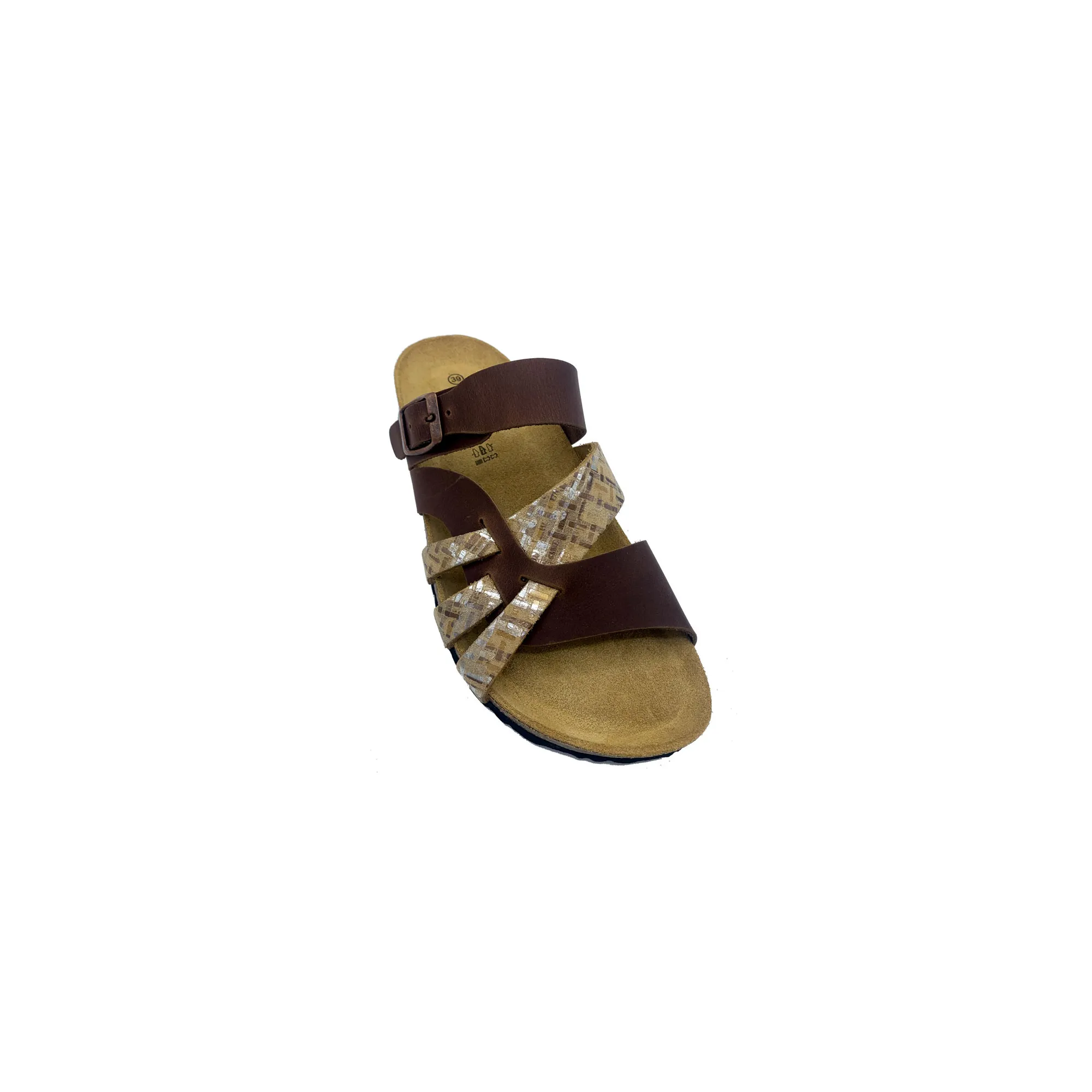 Florencia Marron Trenzado