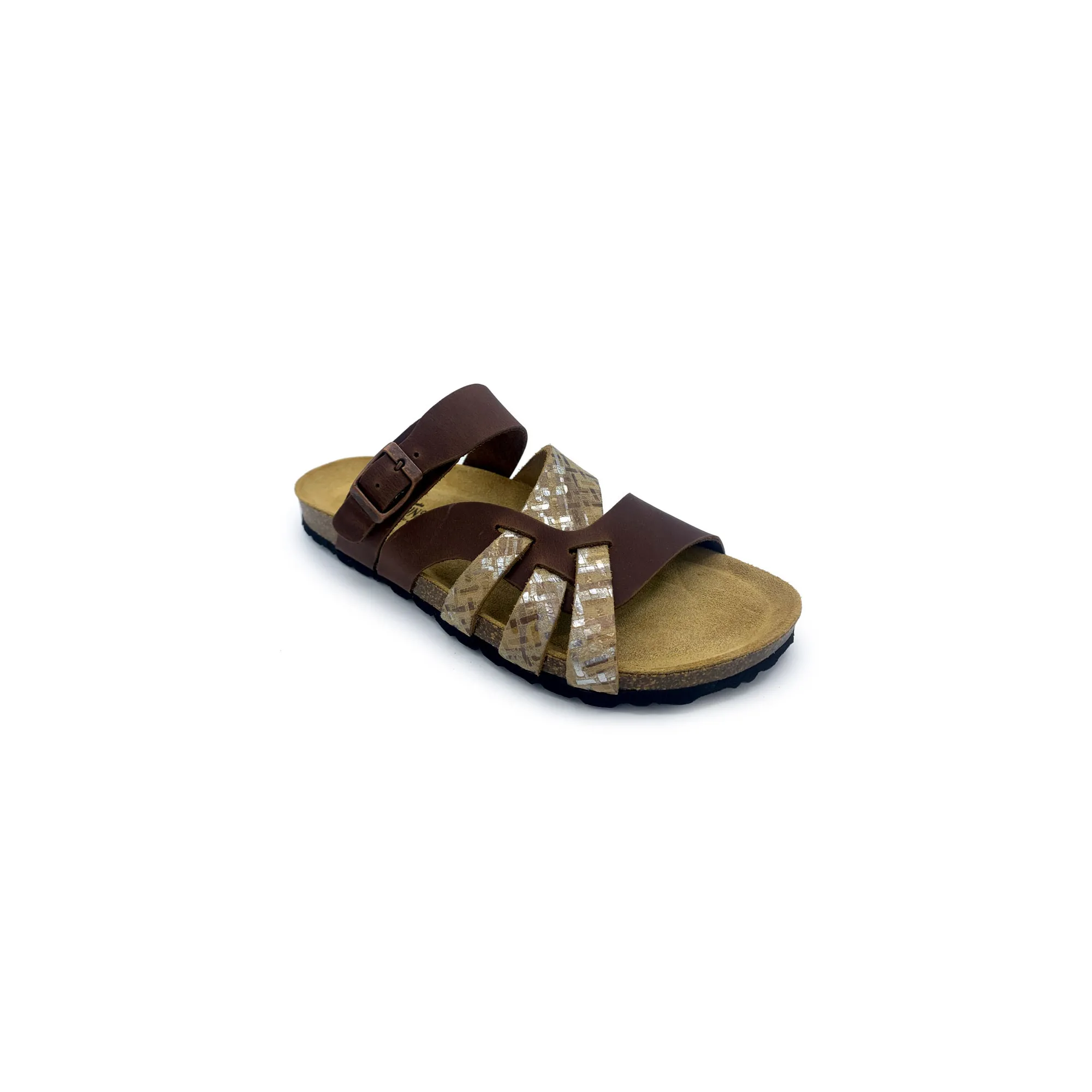 Florencia Marron Trenzado